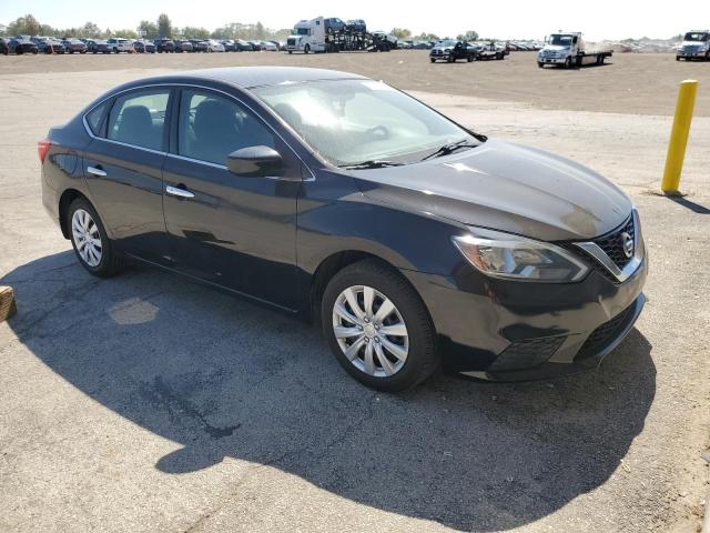 3N1AB7AP8HY335076 - 2017 NISSAN SENTRA S أسود صورة 4