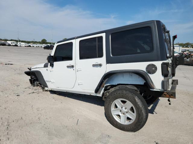 1C4BJWDG0EL219496 - 2014 JEEP WRANGLER U SPORT WHITE photo 2