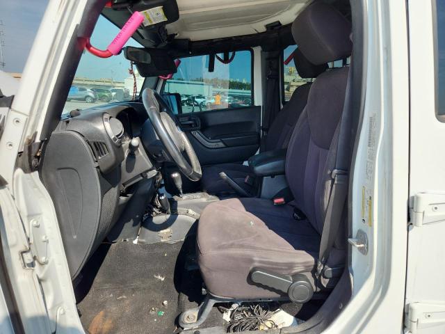 1C4BJWDG0EL219496 - 2014 JEEP WRANGLER U SPORT WHITE photo 7