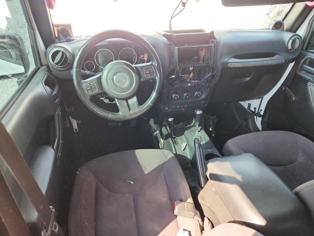 1C4BJWDG0EL219496 - 2014 JEEP WRANGLER U SPORT WHITE photo 8