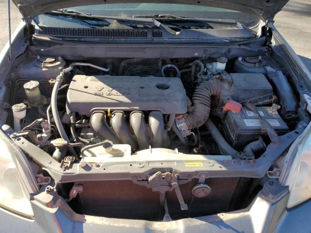 2T1KR32E87C649232 - 2007 TOYOTA COROLLA MA XR GRAY photo 12