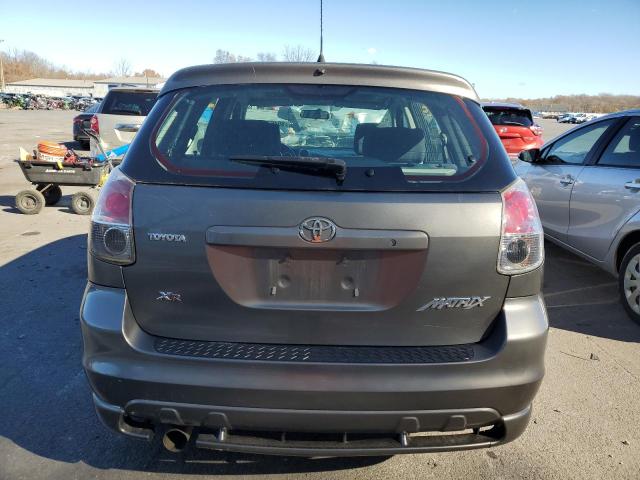 2T1KR32E87C649232 - 2007 TOYOTA COROLLA MA XR GRAY photo 6