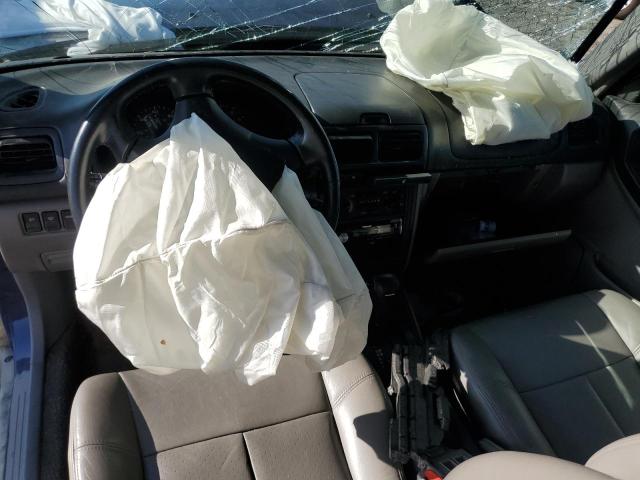 JF1SF65571H751118 - 2001 SUBARU FORESTER S BLUE photo 8