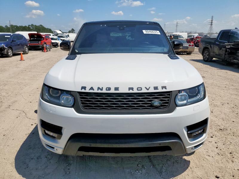 SALWR2FV4HA130411 - 2017 LAND ROVER RANGE ROVE HSE WHITE photo 5