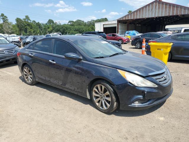 5NPEC4AC7DH543271 - 2013 HYUNDAI SONATA SE Көк фото 4