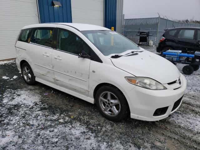 JM1CR193470161144 - 2007 MAZDA 5 WHITE photo 4