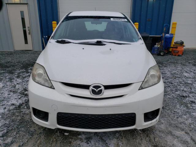 JM1CR193470161144 - 2007 MAZDA 5 WHITE photo 5