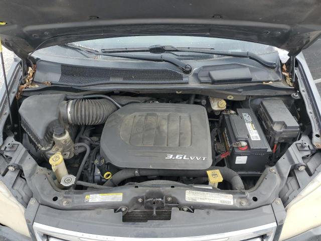 2C4RC1BG1CR305435 - 2012 CHRYSLER TOWN & COUNTRY TOURING გრაფიტი ფოტო 12