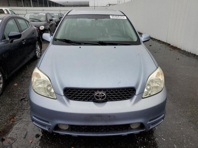 2T1KR32E83C030950 - 2003 TOYOTA COROLLA MA XR BLUE photo 5