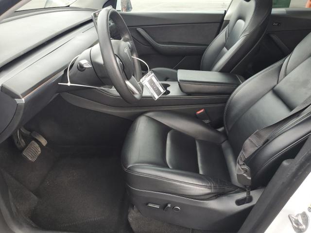 7SAYGAEE8NF359052 - 2022 TESLA MODEL Y WHITE photo 7