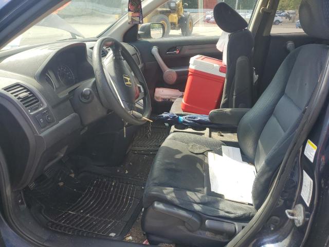 JHLRE48587C016152 - 2007 HONDA CR-V EX BLUE photo 7