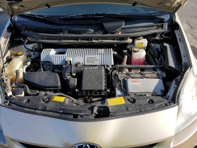 JTDKN3DU5B1468070 - 2011 TOYOTA PRIUS BEIGE photo 11