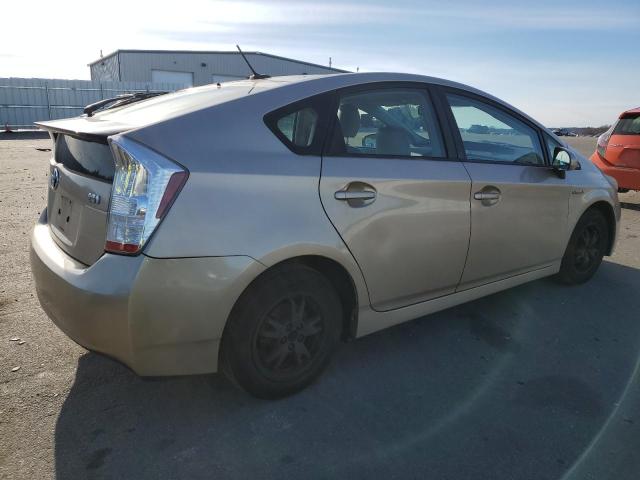 JTDKN3DU5B1468070 - 2011 TOYOTA PRIUS BEIGE photo 3