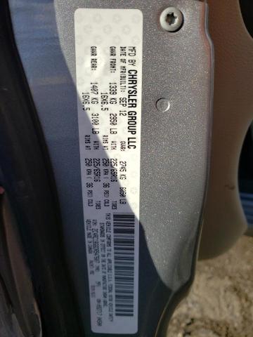 2C4RC1BG6DR547607 - 2013 CHRYSLER TOWN & COU TOURING 灰色 照片 13