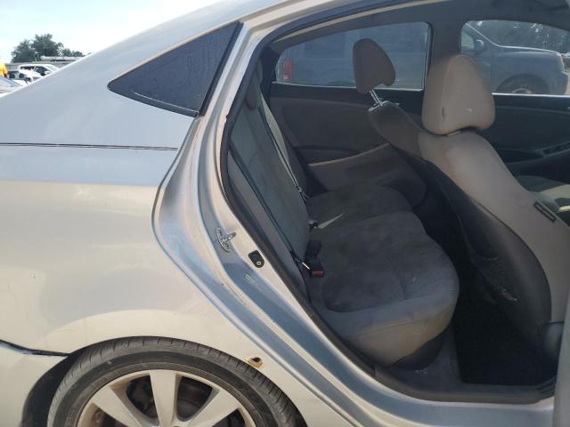 KMHCU4AE2CU159601 - 2012 HYUNDAI ACCENT GLS 银色 照片 10