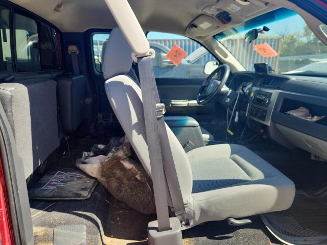 1D7HW42N28S543020 - 2008 DODGE DAKOTA SLT RED photo 10