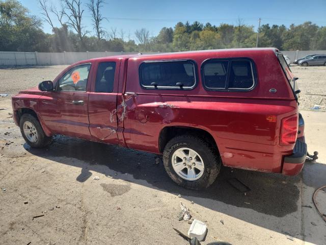 1D7HW42N28S543020 - 2008 DODGE DAKOTA SLT RED photo 2