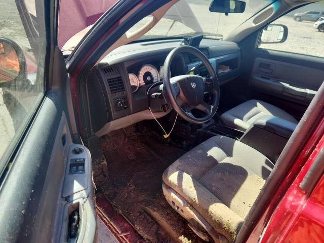 1D7HW42N28S543020 - 2008 DODGE DAKOTA SLT RED photo 8
