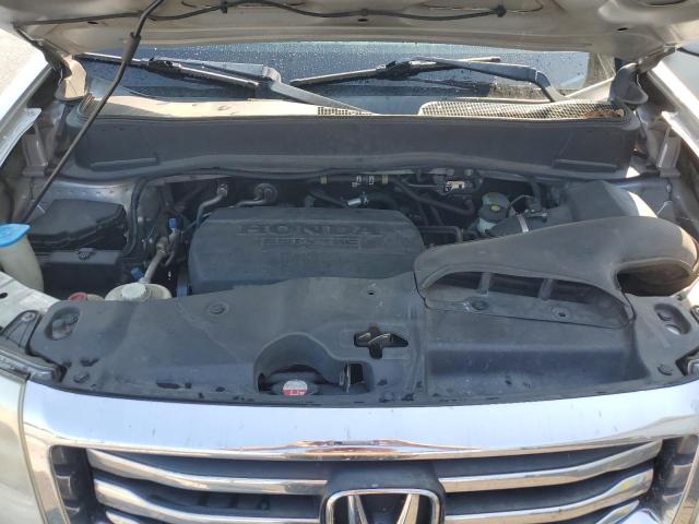 5FNYF3H62CB018176 - 2012 HONDA PILOT EXL ვერცხლისფერი ფოტო 12