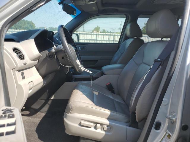 5FNYF3H62CB018176 - 2012 HONDA PILOT EXL ვერცხლისფერი ფოტო 7