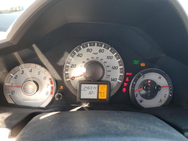 5FNYF3H62CB018176 - 2012 HONDA PILOT EXL ვერცხლისფერი ფოტო 9