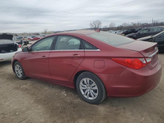 5NPEB4AC8CH324658 - 2012 HYUNDAI SONATA GLS RED photo 2