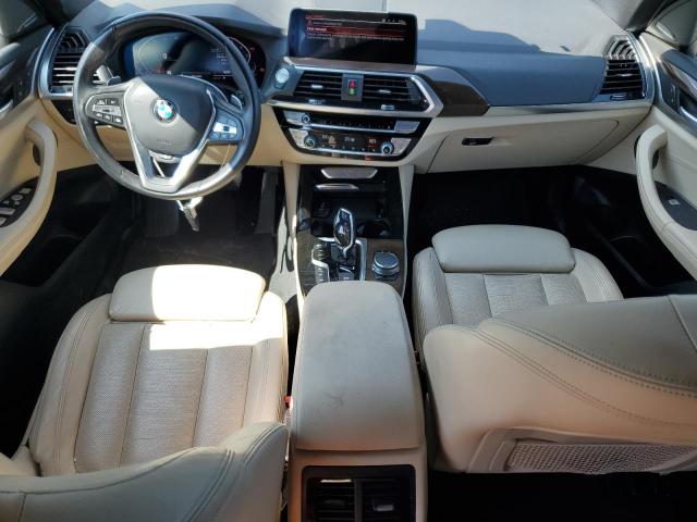 5UXTY5C04L9D60484 - 2020 BMW X3 XDRIVE30I BLACK photo 8