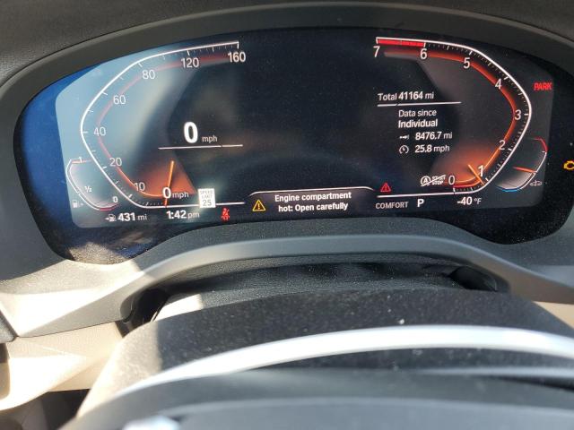 5UXTY5C04L9D60484 - 2020 BMW X3 XDRIVE30I BLACK photo 9