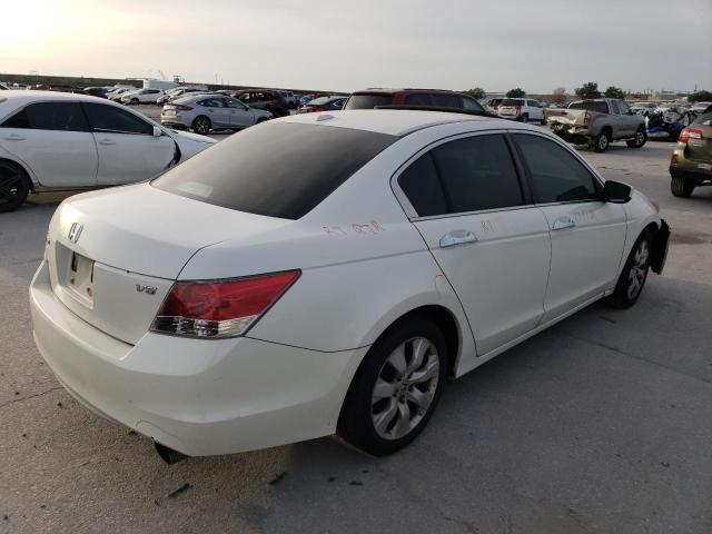 1HGCP368X8A005771 - 2008 HONDA ACCORD EXL WHITE photo 3