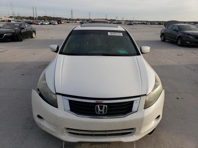 1HGCP368X8A005771 - 2008 HONDA ACCORD EXL WHITE photo 5