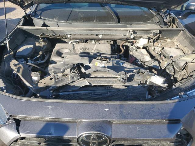 2T3R1RFV3MC245728 - 2021 TOYOTA RAV4 XLE GRAY photo 12