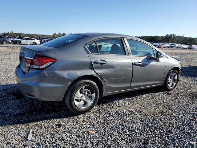 19XFB2F55DE054605 - 2013 HONDA CIVIC LX GRAY photo 3