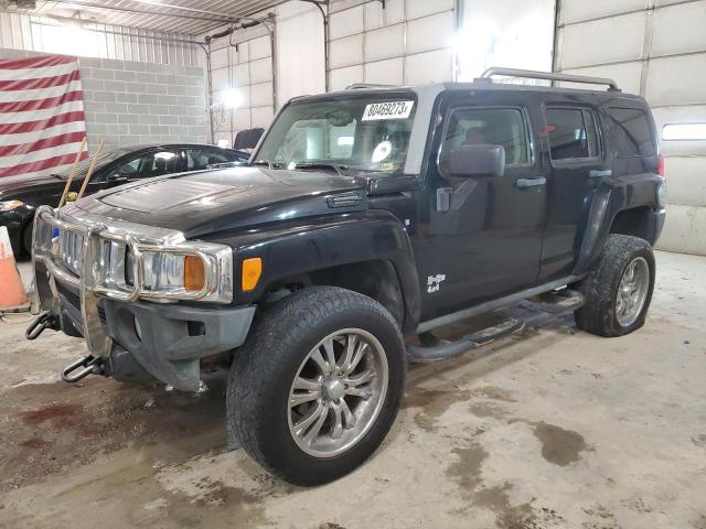 5GTDN13E878105700 - 2007 HUMMER H3 BLACK photo 1