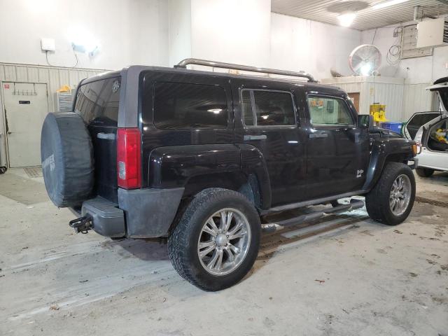 5GTDN13E878105700 - 2007 HUMMER H3 BLACK photo 3