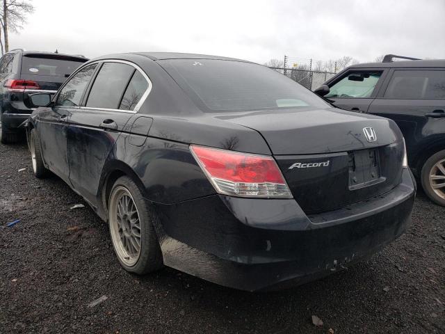 1HGCP26318A071673 - 2008 HONDA ACCORD LX BLACK photo 2