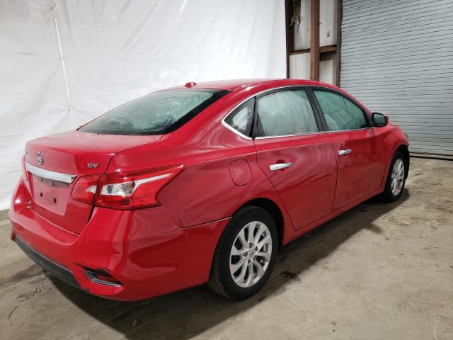 3N1AB7AP4JL660665 - 2018 NISSAN SENTRA S RED photo 3