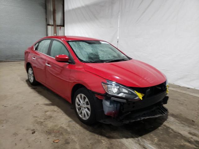 3N1AB7AP4JL660665 - 2018 NISSAN SENTRA S RED photo 4