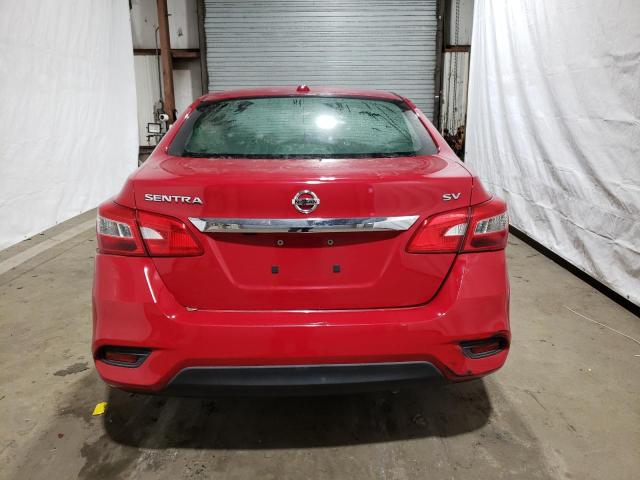 3N1AB7AP4JL660665 - 2018 NISSAN SENTRA S RED photo 6