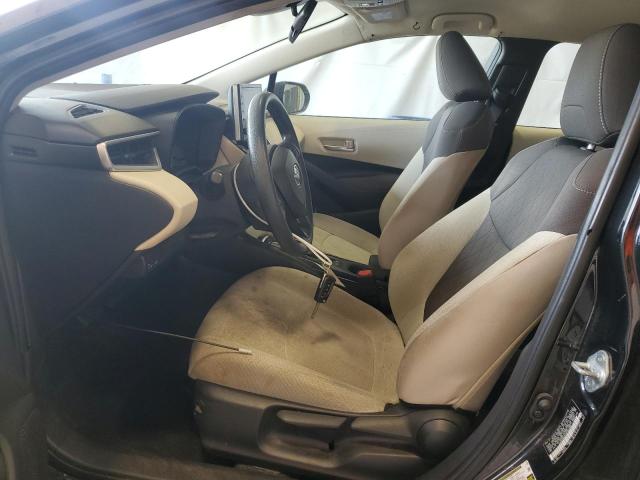 5YFEPMAE6MP208608 - 2021 TOYOTA COROLLA LE BLACK photo 7