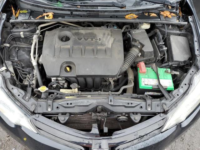 2T1BURHE6GC579805 - 2016 TOYOTA COROLLA L BLACK photo 11