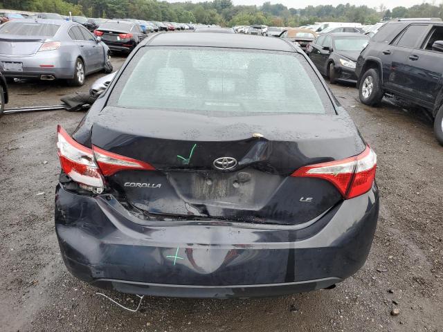 2T1BURHE6GC579805 - 2016 TOYOTA COROLLA L BLACK photo 6