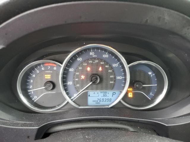 2T1BURHE6GC579805 - 2016 TOYOTA COROLLA L BLACK photo 9