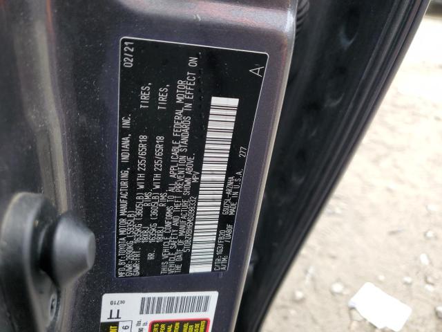 5TDBZRBH6MS098332 - 2021 TOYOTA HIGHLANDER L 灰色 照片 13