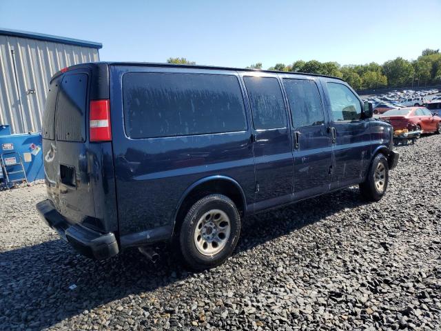 1GNSGBF44B1153298 - 2011 CHEVROLET EXPRESS G1 LS BLUE photo 3