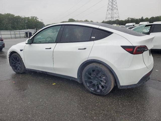 7SAYGAEE9NF389659 - 2022 TESLA MODEL Y WHITE photo 2