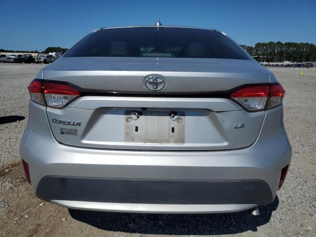 JTDEPRAE8LJ015604 - 2020 TOYOTA COROLLA LE SILVER photo 6