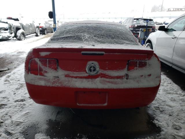 1ZVFT80N475321710 - 2007 FORD MUSTANG RED photo 6