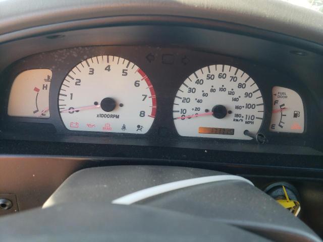 5TESN92N81Z820657 - 2001 TOYOTA TACOMA XTRACAB PRERUNNER ვერცხლისფერი ფოტო 9