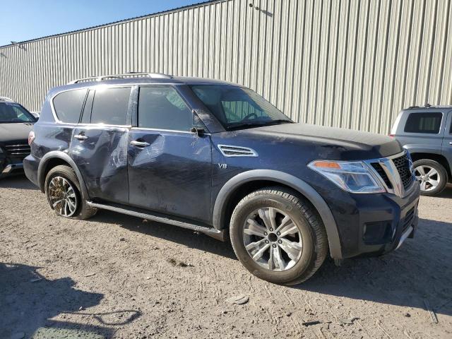 JN8AY2ND5J9057820 - 2018 NISSAN ARMADA SV BLUE photo 4