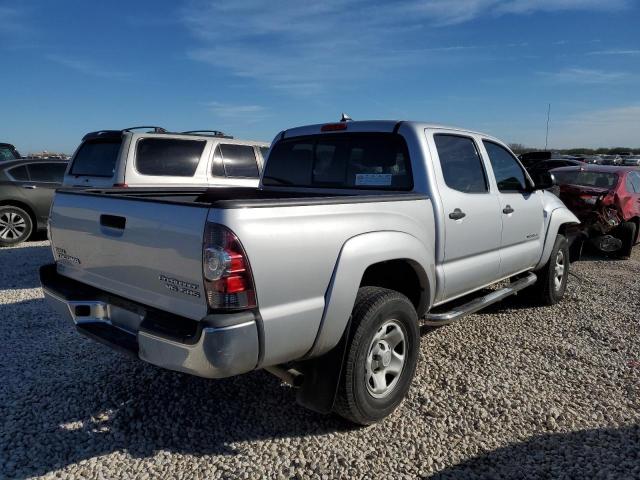 5TFJU4GN7CX019206 - 2012 TOYOTA TACOMA DOUBLE CAB PRERUNNER SILVER photo 3